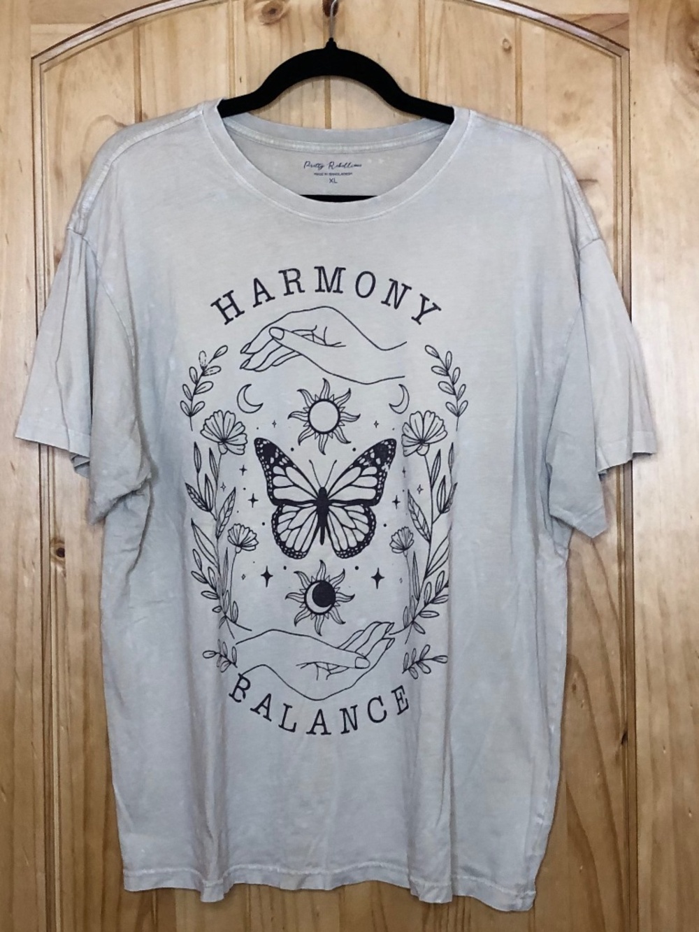 Nature Inspired Tee - Harmony Balance Tan Size XL